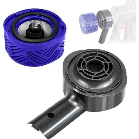 Applicable to Motor Rear Cover & Rear Filter Kit for Dyson V6 DC58 DC59 DC61 DC62 DC74 Vacuum Cleaner Accessories, for Hepa Filter Conversion Kit (1/5)