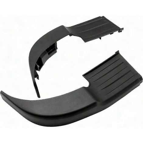 Marchepied de pare-chocs arrière noir compatible avec Hilux Revo Rocco 2015-2019 (1/4)