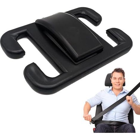 Confezione da 2 clip per cinture di sicurezza auto - Fibbie/fermi per cinture di sicurezza - Accessori per interni auto - Spalla, adulti, veicoli, guida, viaggio, famiglia