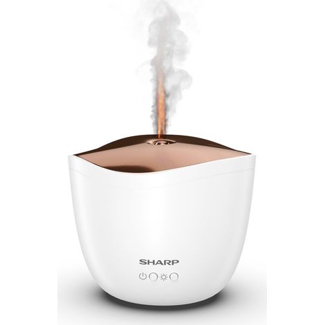 Sharp DF-A1E-W Diffusore di Aromi Cisterna a Ultrasuoni Oro Bianco (1/5)