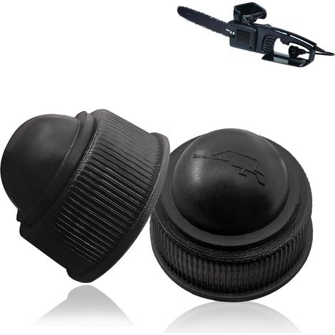 Lot de 4 ensembles bouchon d'huile/poire d'amorçage (réf. 107512-01 / 079084-01) pour tronçonneuses et élagueuses électriques Remington pièces pour bouchon de réservoir de 7/8 po (1/5)
