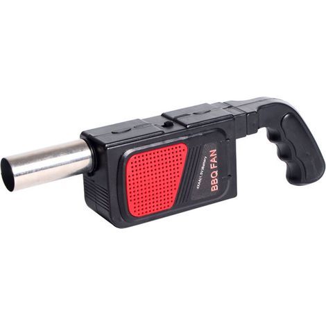 Grillgebläse, tragbarer elektrischer Handventilator für Grillfeuer, Blasebalg, Outdoor-Picknick-Werkzeug, Camping-Wanderkocher (ohne Batterie) (1/5)