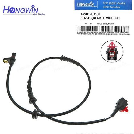 Capteur de vitesse de roue ABS avant et arrière pour Nissan Tiida C11X 07-13 Sylphy Livina Geniss OE 47910-ED500 47911-ED500 47901-ED500 (arrière gauche) (1/5)