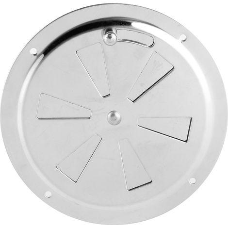 5-Zoll-Bootslüftungsabdeckung, runder Schmetterlingsgrill-Ventilator, Edelstahl-Auslassplatte für Yachten und Wohnmobile (1/5)