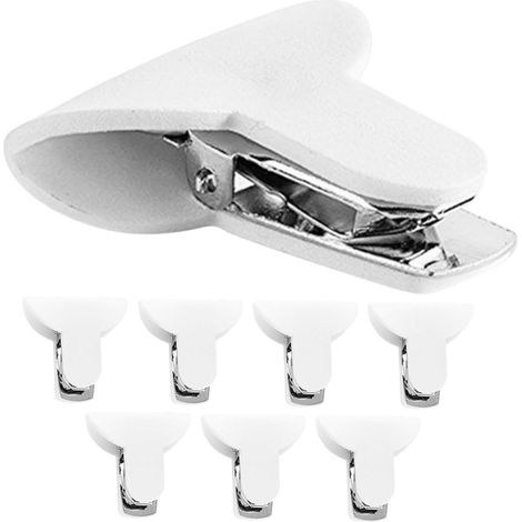 Bettdeckenclips Gepolsterte rutschfeste Quilt Befestigungsclips 8 Stück aus Metall und (1/5)