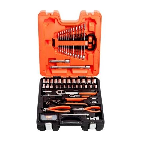 JUEGO VASOS MIXTO 1/4"-1/2",81PCS - BAHCO