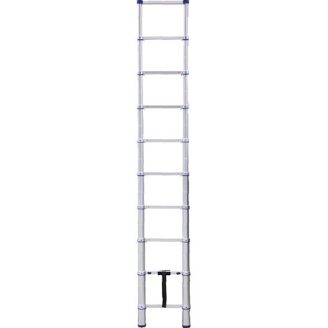 Escalera telescópica de aluminio de 2,9 m - 94829 - Tubesca Comabi -