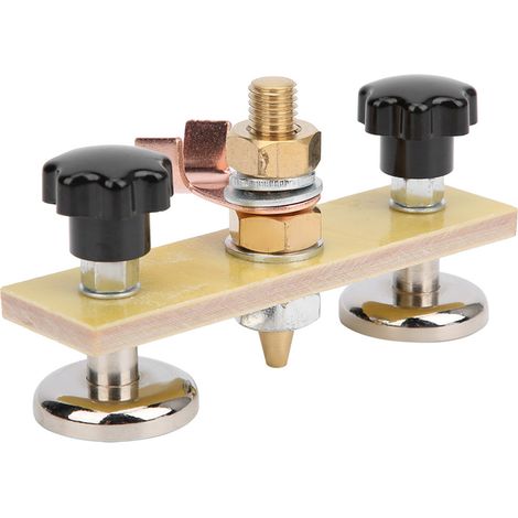 Accessoires pour outils de soudage à double tête : tête magnétique, fil de masse