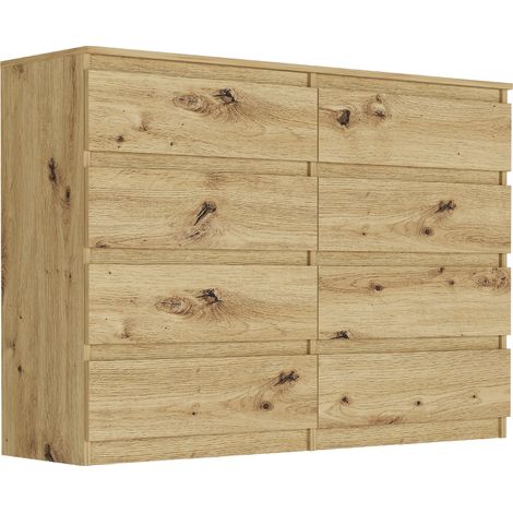 Kommode mit Schubladen Artisan, 140 x 40 x 98 cm - Modern R140S8
