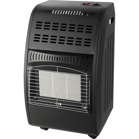 Poele à gaz infrarouge 4200W Nova Confort - Chauffage d'apppoint gaz mobile Noir 3 puissances Chauffe Rapide Sécurité ODS INTEC (1/5)