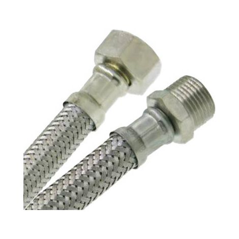 Watts – Flexible sanitaire inox 19mm – Mâle/Femelle 3/4 – Longueur 80 cm – Débit 120L/min à 3 bars – Pression max 10 bars – Température max 110°C (1/5)