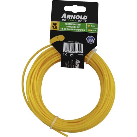 Runder Trimmerfaden aus Nylon 3,0 mm × 15 m ARNOLD