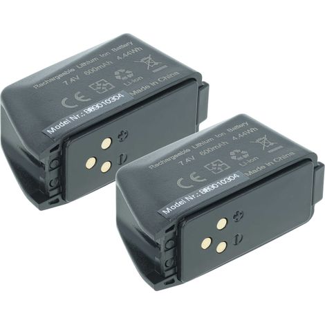 vhbw 2x Battery compatible with SRAM Force eTap AXS, RED eTap, Eagle X01 for RED eTap AXS, Eagle AXS Front, Rear Derailleur (0.6 Ah, 7.4 V, Li-Ion) (1/5)