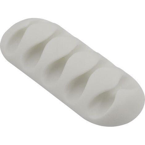 TRU COMPONENTS Support de câble autocollant TC-6646552 Plage de Ø du faisceau 8 mm (max) transparent 1 pc(s) X898261 (1/3)