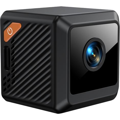 Camera De Surveillance Sans Fil - 1080p HD - Pour Intérieur - WiFi - Design Carré Compact - 1 Pièce (1/5)