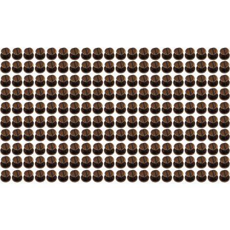 200 Vis de Reliure 9x6.5mm Kit Assorti Rivets Cuivre pour Cuir DIY, Revêtement Uniforme Électrolytique (1/5)