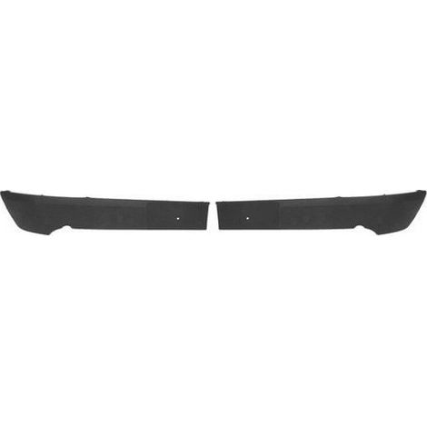Moulures pare-choc avant noires kit Renault Kangoo 1 phase 2 2003-2008