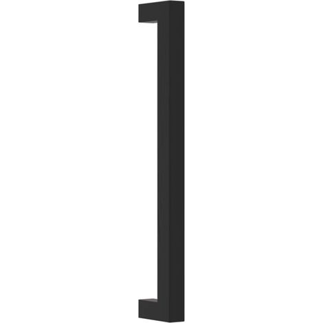 vidaXL Cabinet Handles 10 pcs Black 192 mm Stainless Steel