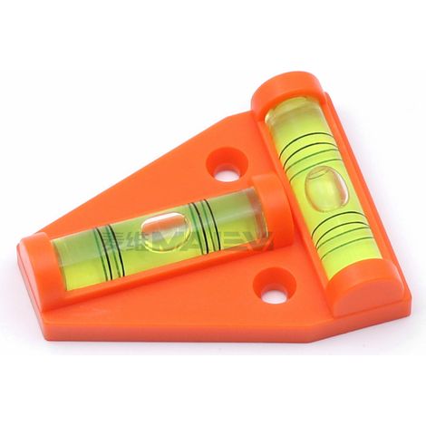 T - 2D Magnetische Libelle, horizontale Wasserwaage, Mini-Libelle mit Befestigungsloch, geeignet für Messungen vor Ort (1/5)