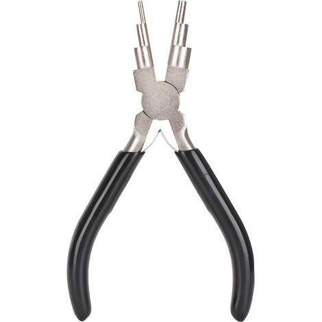 CCYKXA Circlip pliers, rubber band pliers, round nose pliers, high-quality steel and rubber craft tools for home jewelry and watch repair