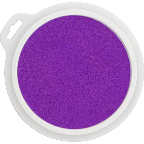 Waschbares rundes Stempelkissen, handgefertigter Stempel, Digitaldruckstempel für DIY-Graffiti für Kinder auf Holz, Stoff, Scrapbooking, lila. (1/5)