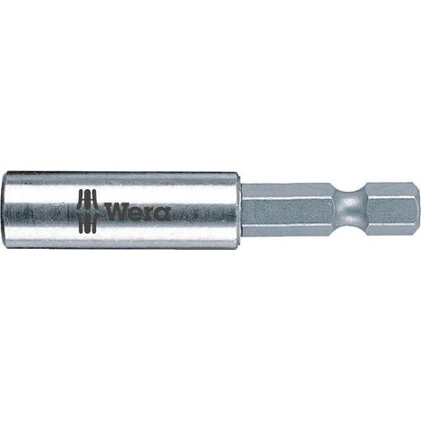 Wera Bithalter 899/4/1 1/4″ F 6,3 1/4″ C 6,3 Magnet Sprengring Länge 152 mm - 4000829595