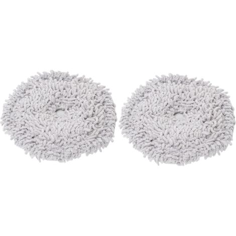 2 PCS Lingettes de Nettoyage pour Balai Dreame W10 W10 PRO, Remplacément de Serpillière et Support