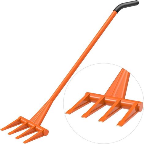 Brecheisen Kuhfuss Nageleisen 4 Zinken Stahl 150cm 1.5m (1/5)