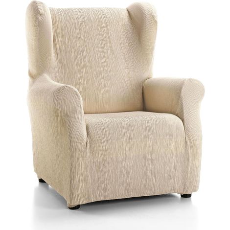 Housse Fauteuil orejero, Tissu, Beige, 33 x 8 x 42 cm (1/5)