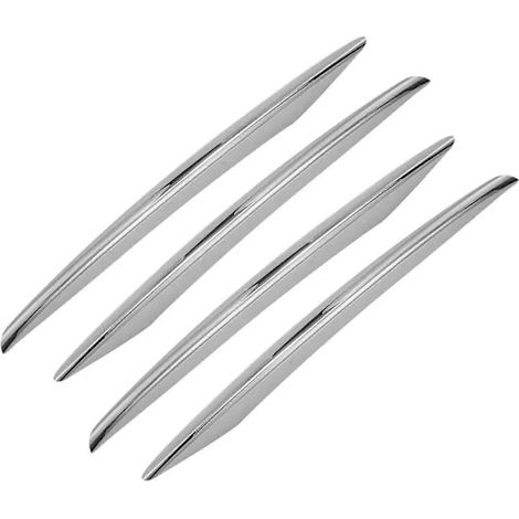 Set di 4 strisce di rivestimento cromate in ABS per fendinebbia anteriori, adatte per Mercedes-Benz Classe E W213 E200 E300 2016 2017 2018 2019 E43 climatizzatore auto (1/5)