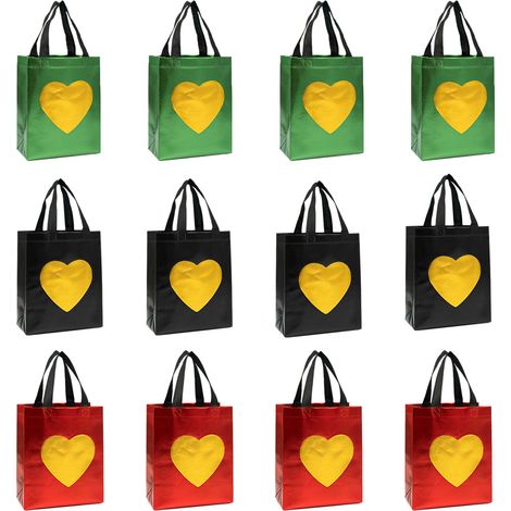 cadeau réutilisable, brillant et doré à motifs de cœurs, est parfait pour la Saint-Valentin, les anniversaires ou les fêtes