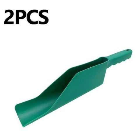 pelle à gouttière verte, pelle à gouttière de grande capacité, outils de jardinage, pelle de jardin, pelle à gouttière de grande capacité, outils de jardinage (1/2)