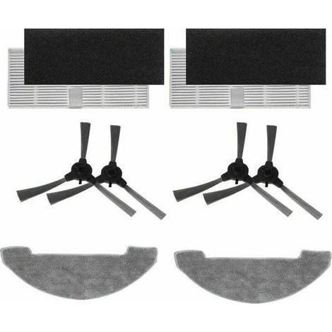 Kit d'Accessoires pour Proscenic 850T avec 2 Brosse Principale 4 Filtre Hepa 6 Brosse Latéra BROSSE ET ACCESSOIRE D’ASPIRAT (1/5)