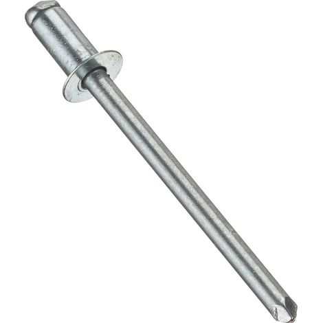 Gesipa Remaches de acero 4x8 mm 500 piezas fijación duradera