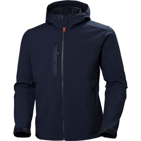 Helly Hansen Workwear Kensington Softshelljacke mit Kapuze Navy M (1/2)