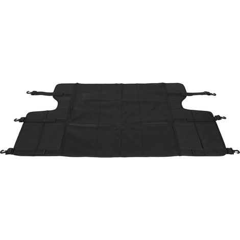 Cache-bagages, séparateur, tapis de rangement multifonctionnel pour coffre Jeep Wrangler JK JL (1/5)
