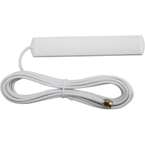 Antena TP 002 de banda completa 2G 3G 4G 5G, 8 dBi, alto rendimiento para estabilización y amplificación WiFi (blanca) FLITI (1/3)