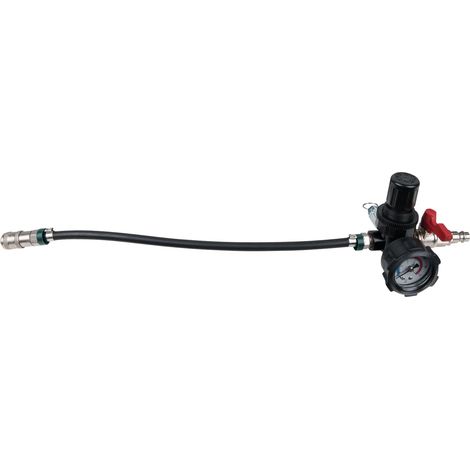 KS Tools 460.2481 Turbolader-Ladeluft-System Lufteinlass-Adapter mit Schlauch un