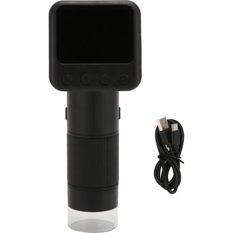 Microscope numérique Portable de poche 2 pouces 400X HD, PC capable d'enseigner l'observation en extérieur (1/5)