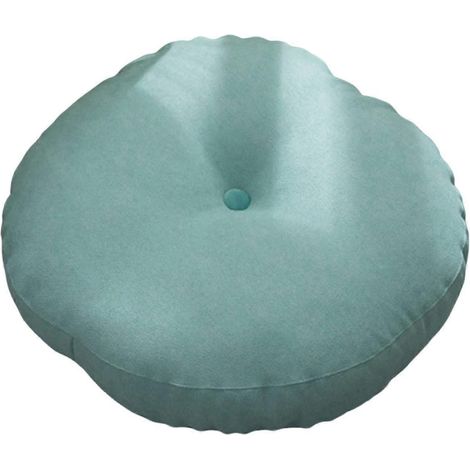 Coussin de sol rond multifonctionnel et confortable pour la méditation, le yoga et le canapé-lit.-Blue (1/5)