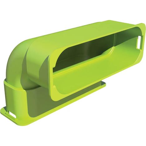 Bosch Accessori ventilazione ambiente FKB 140-1 Curva 90 Gr verticale (3 pezzi), 7738112030