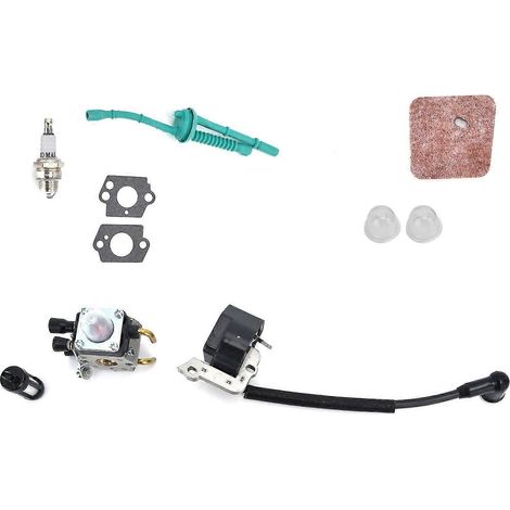 Kit carburateur et bobine d'allumage pour débroussailleuse Stihl FS55 FS38 FS55R KM55 FS45 FS46 - szdf (1/5)