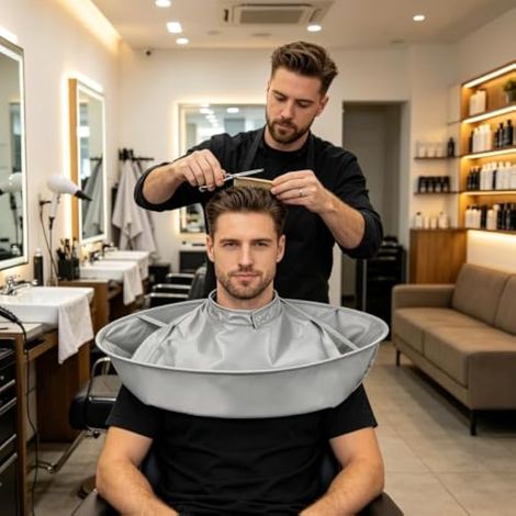 Cape de coiffeur réglable pour coiffeur professionnel (1/5)