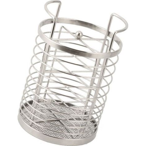 Porte-Baguettes - Acier Inoxydable - Pour Comptoir Cuisine - 16,5 x 11 cm - 1 Pièce (1/5)