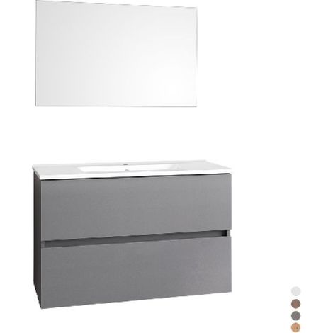 MOBILE BAGNO SOSPESO DEARUM cm 80 x 45 x 52 Bianco Lucido