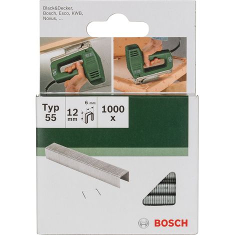 Bosch Tacker/pins/nails Narrow Crown Staple Type 55 2609255825