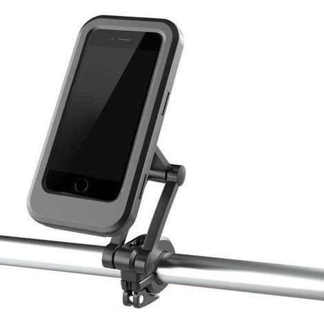 Mobile phone holder for bicycle, electric vehicle, waterproof, take-away navigation, motorcycle, wireless charging, USB charging (1/4)