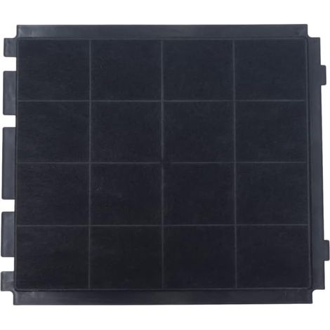 1 Filtre à charbon actif, Rectangle 305x266x15mm, Pour hotte aspirante, Remplacement Airforce Blaupunkt