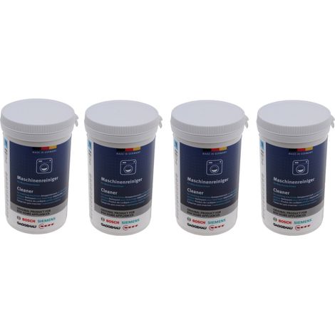 Bosch - produit de nettoyage machine à laver - set 4 pces -