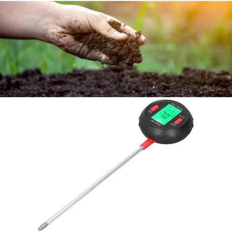 Multifunktionales 5-in-1-Bodenanalysegerät, Feuchtigkeitsmesser und Säuremesser Lieferung ohne Batterie. (1/5)